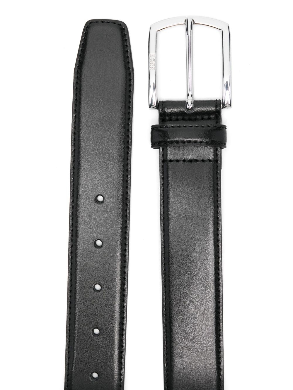 branded-buckle belt - 2