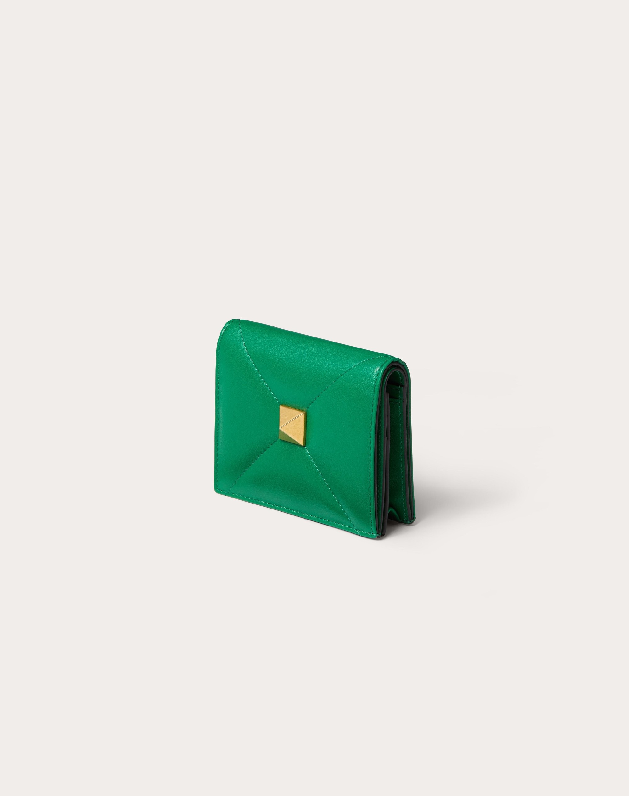 SMALL NAPPA ROMAN STUD WALLET - 4