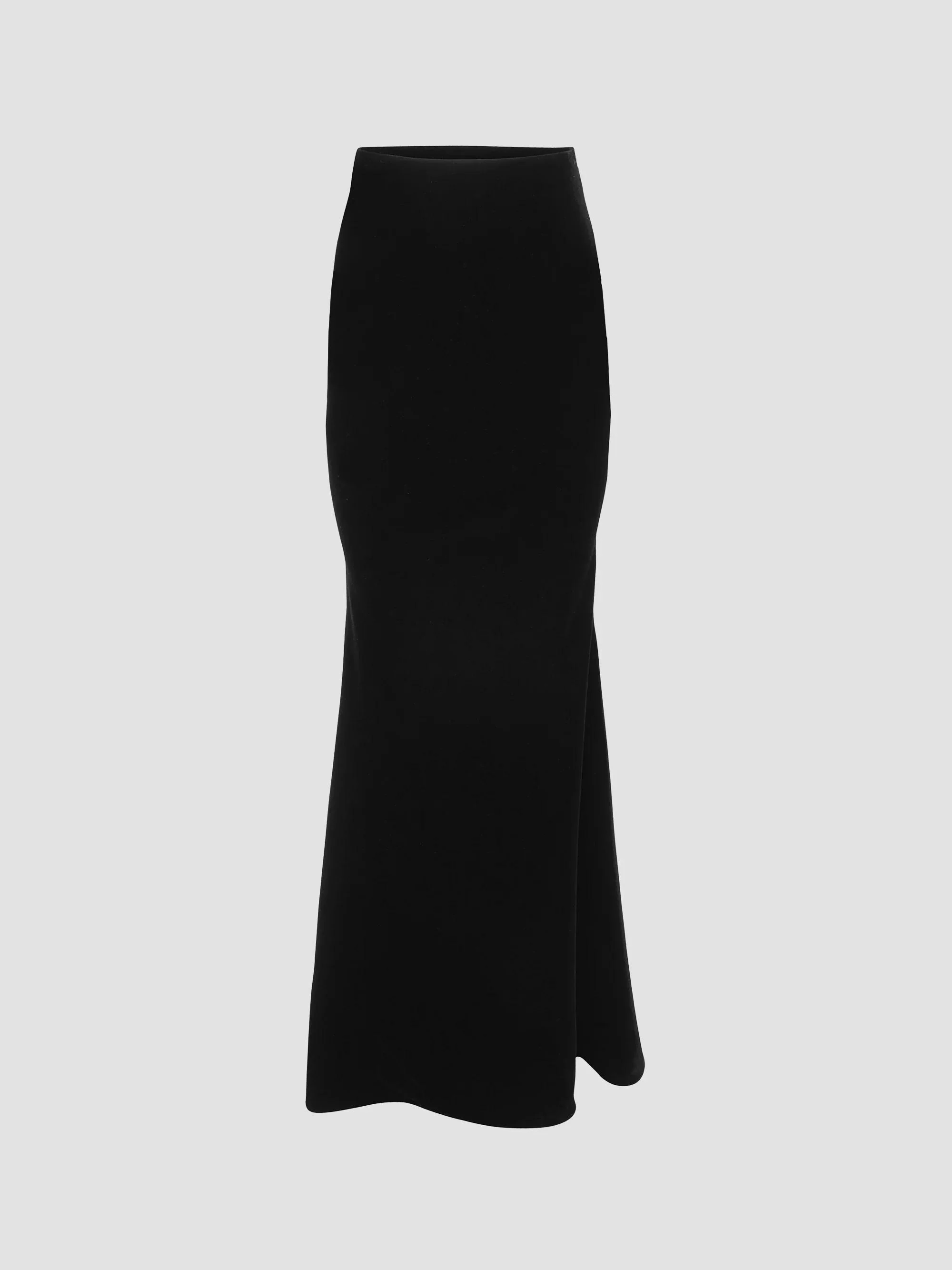 Women's Chalet Trumpet Floor-Length Skirt - Black - 1
