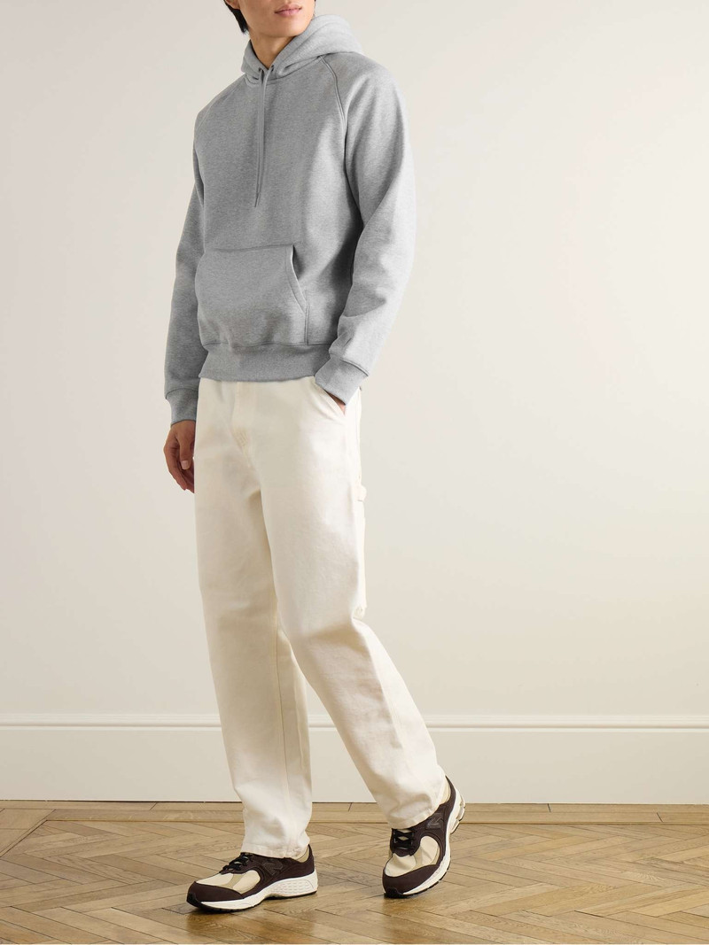 Carhartt Chase Logo-Embroidered Cotton-Jersey Hoodie outlook