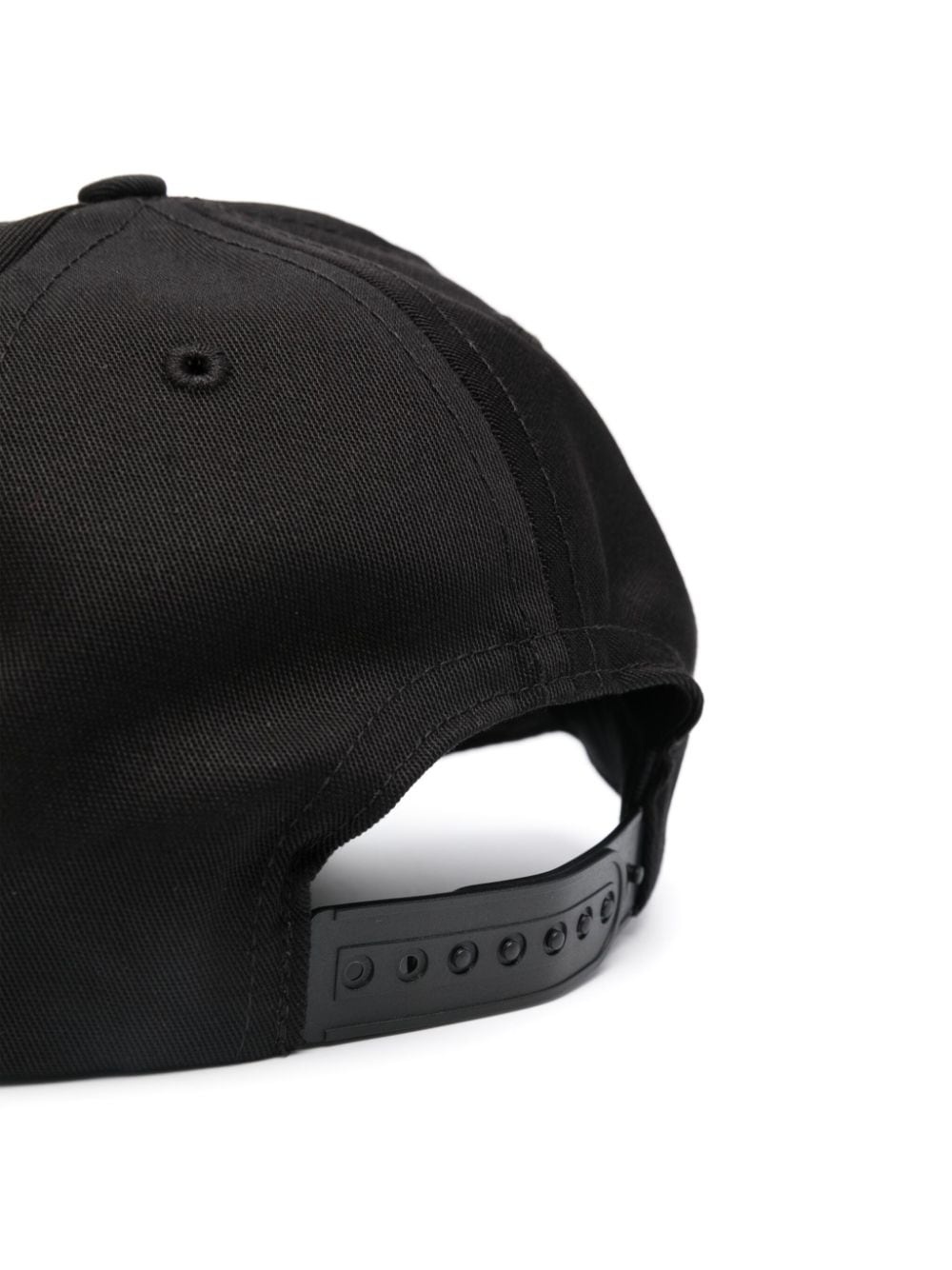 logo-embroidered snapback cap - 2
