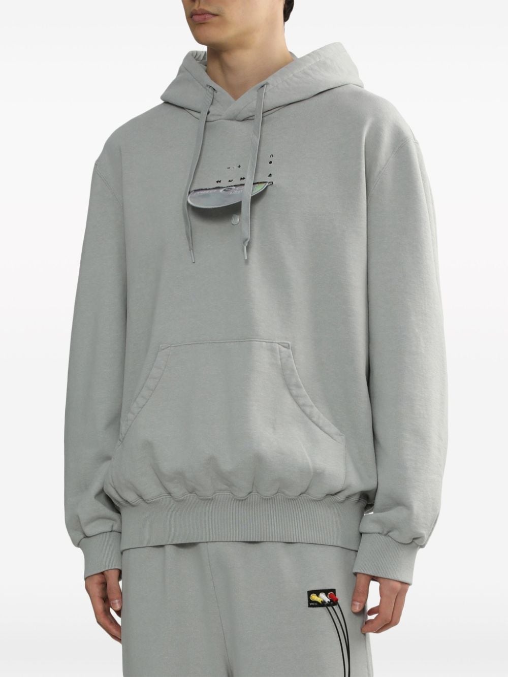 CD-R cotton hoodie - 3