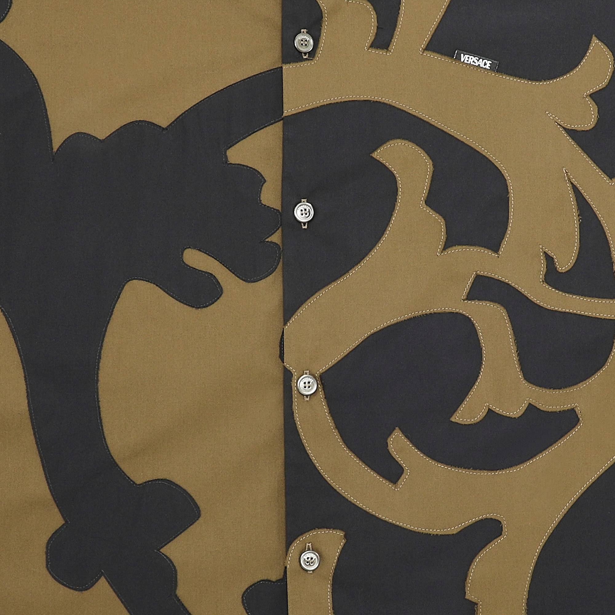 Versace Baroque PrinT-Shirt 'Black' - 3