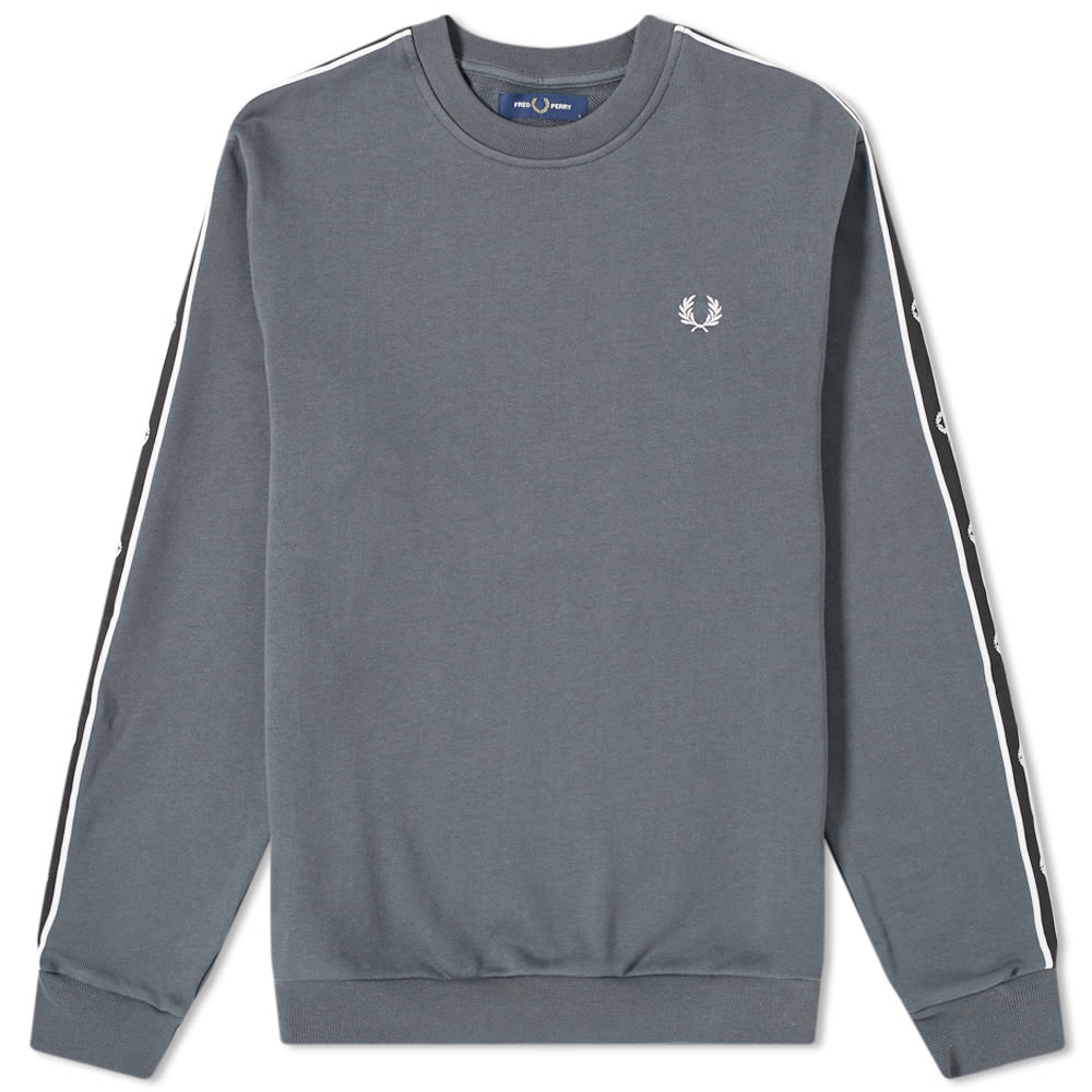 Fred Perry Authentic Taped Shoulder Crew Sweat - 1