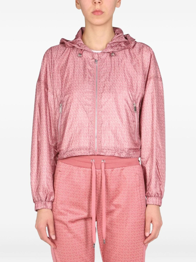 hooded patterned jacket 1