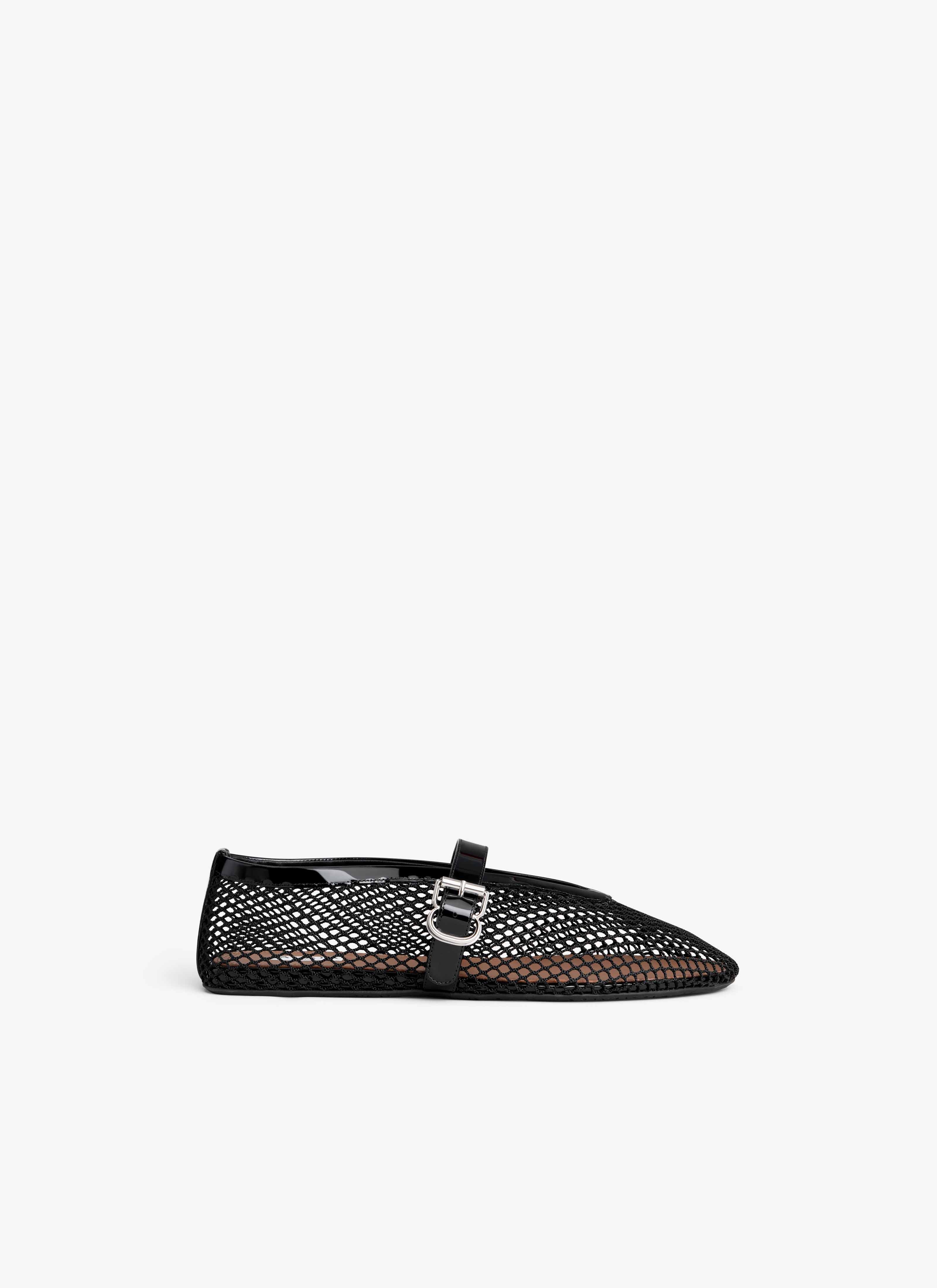 BALLET FLATS IN FISHNET 42-45 - 1