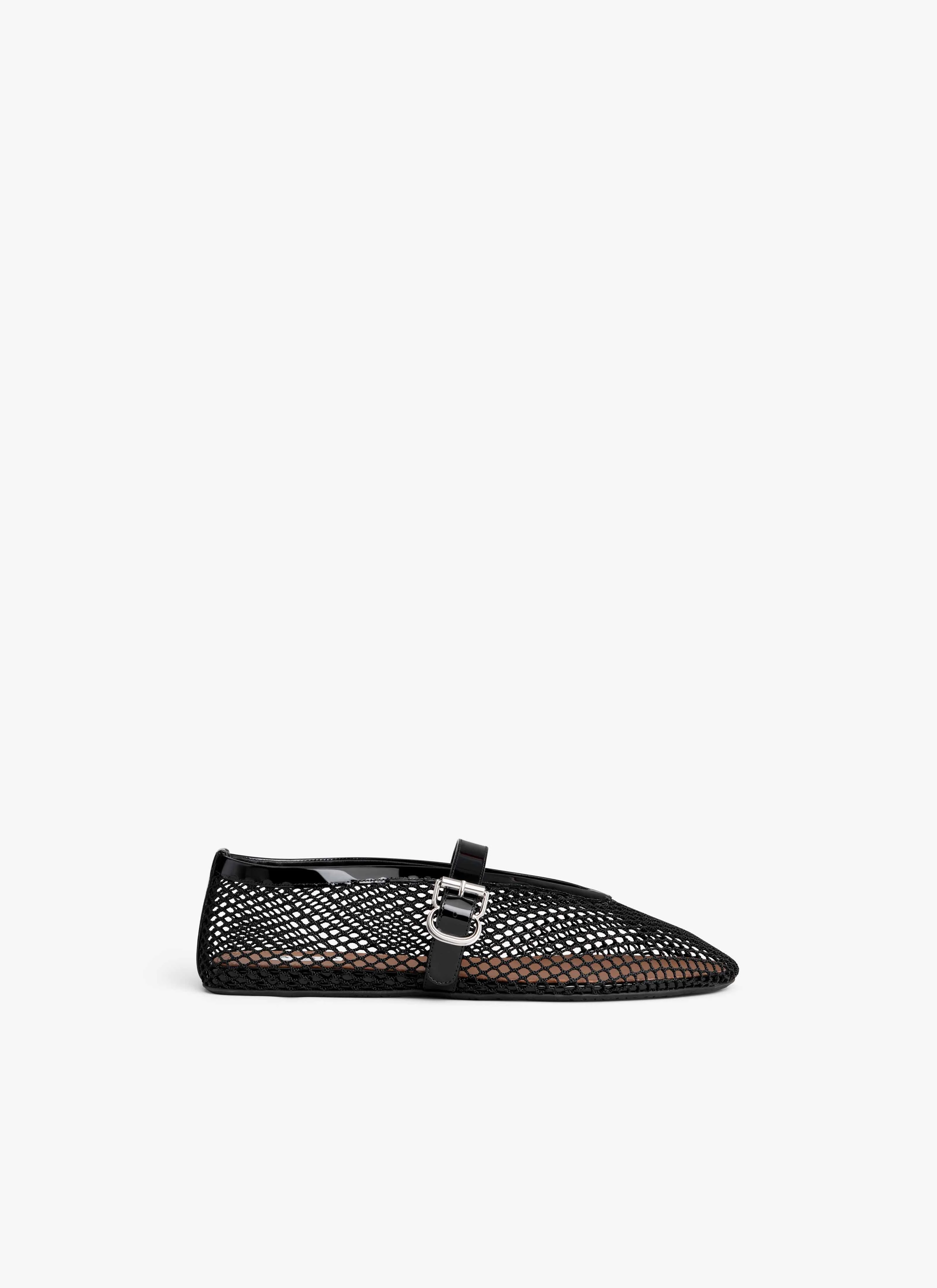BALLET FLATS IN FISHNET 42-45 - 1
