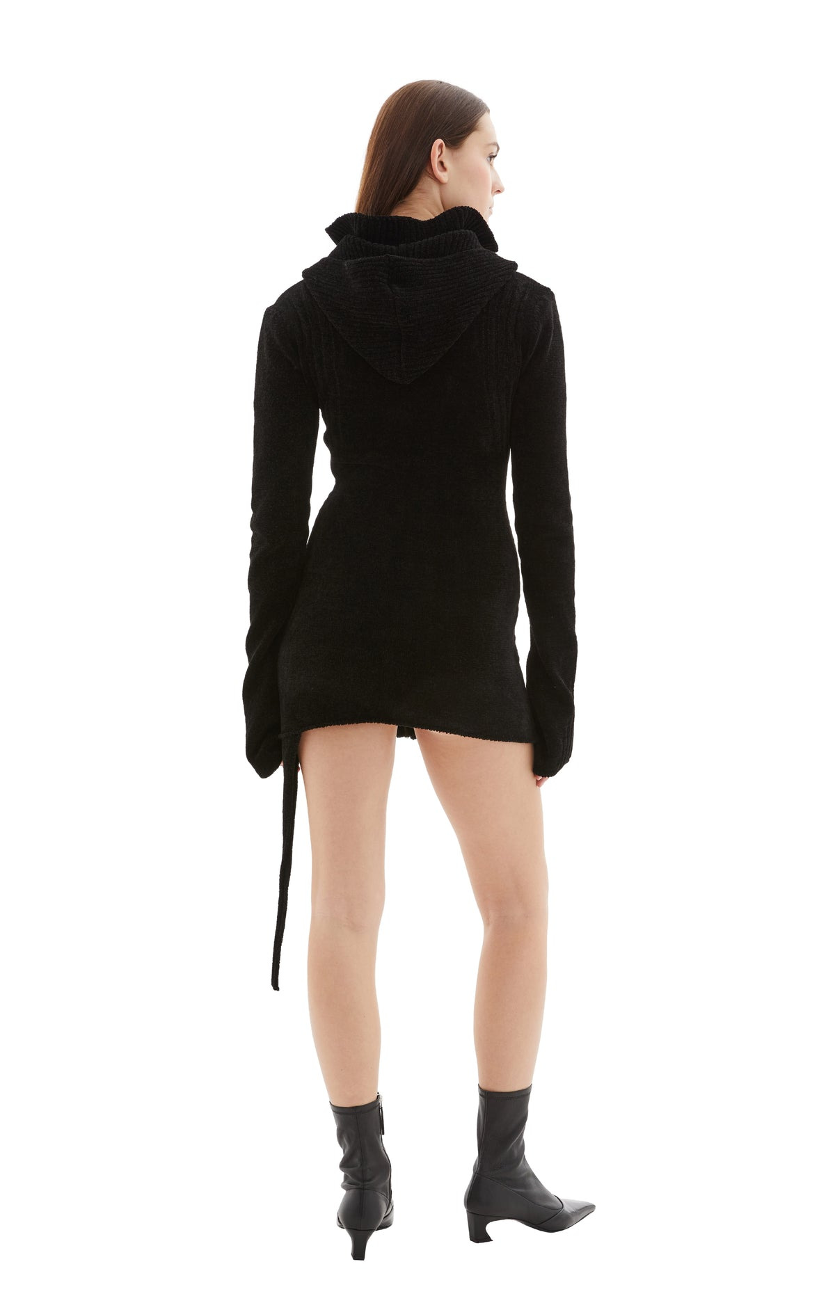 KNIT CARDIGAN (BLACK) - 4