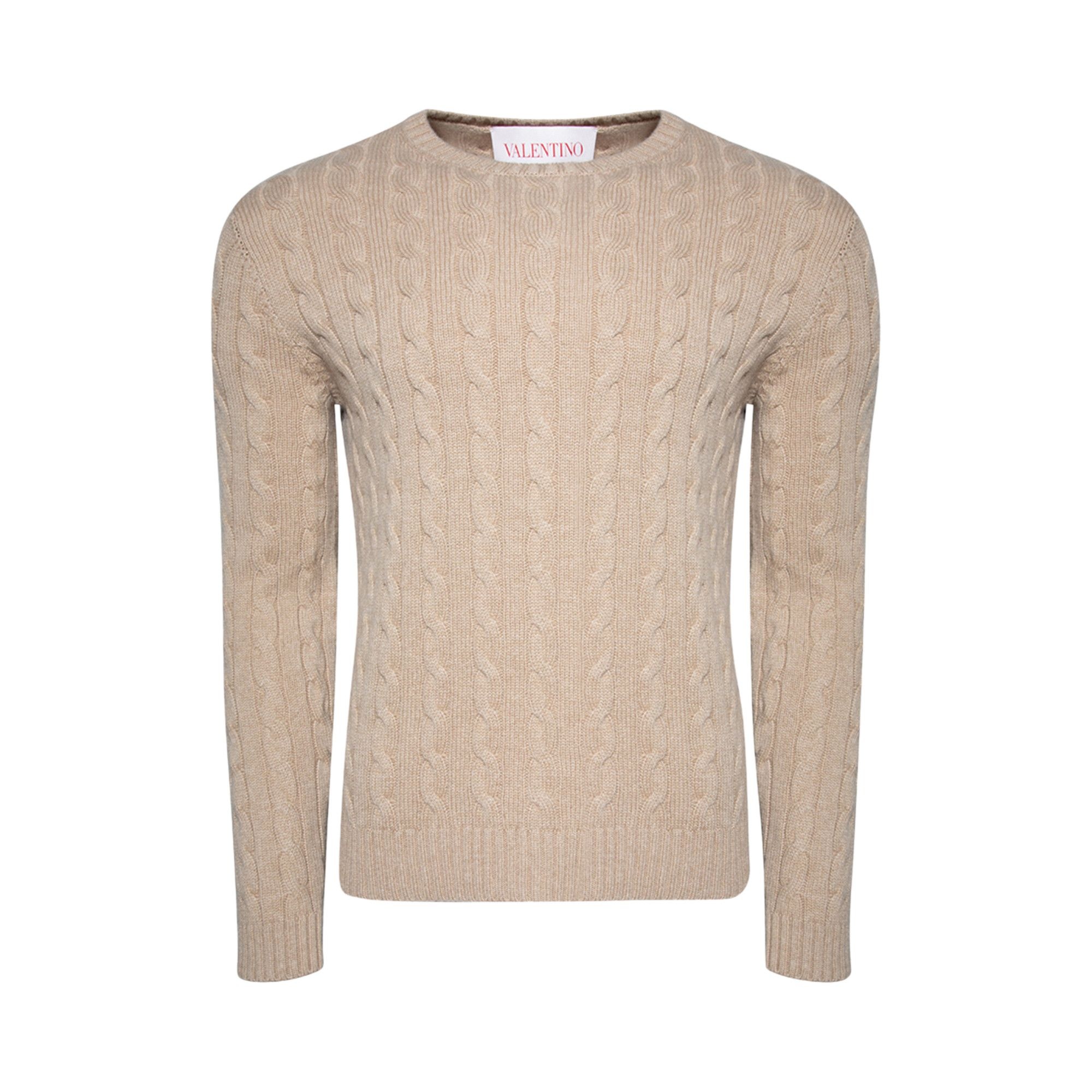 Valentino Garavani Cashmere Sweater 'Light Camel' - 1