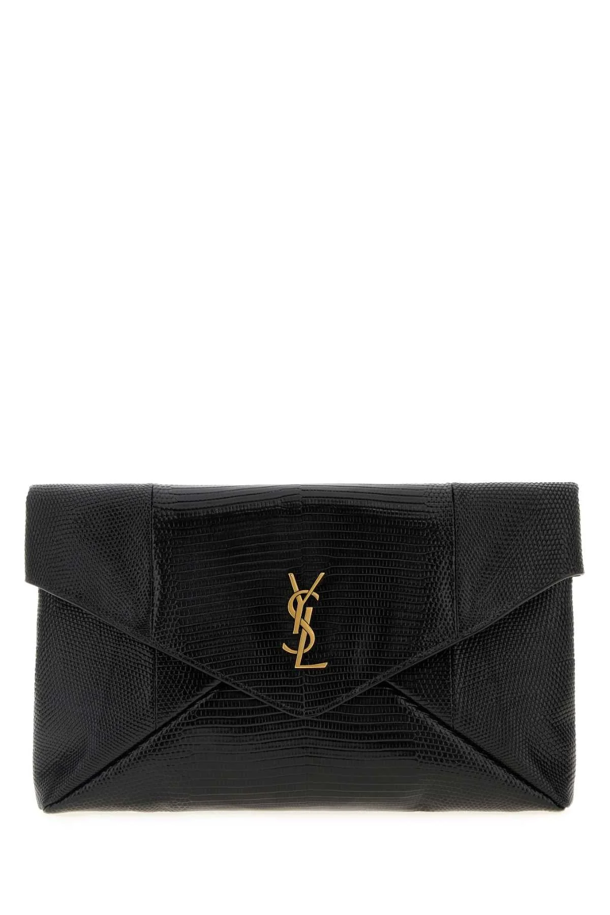 Saint Laurent Busta Pouch Clutch — Black - 1