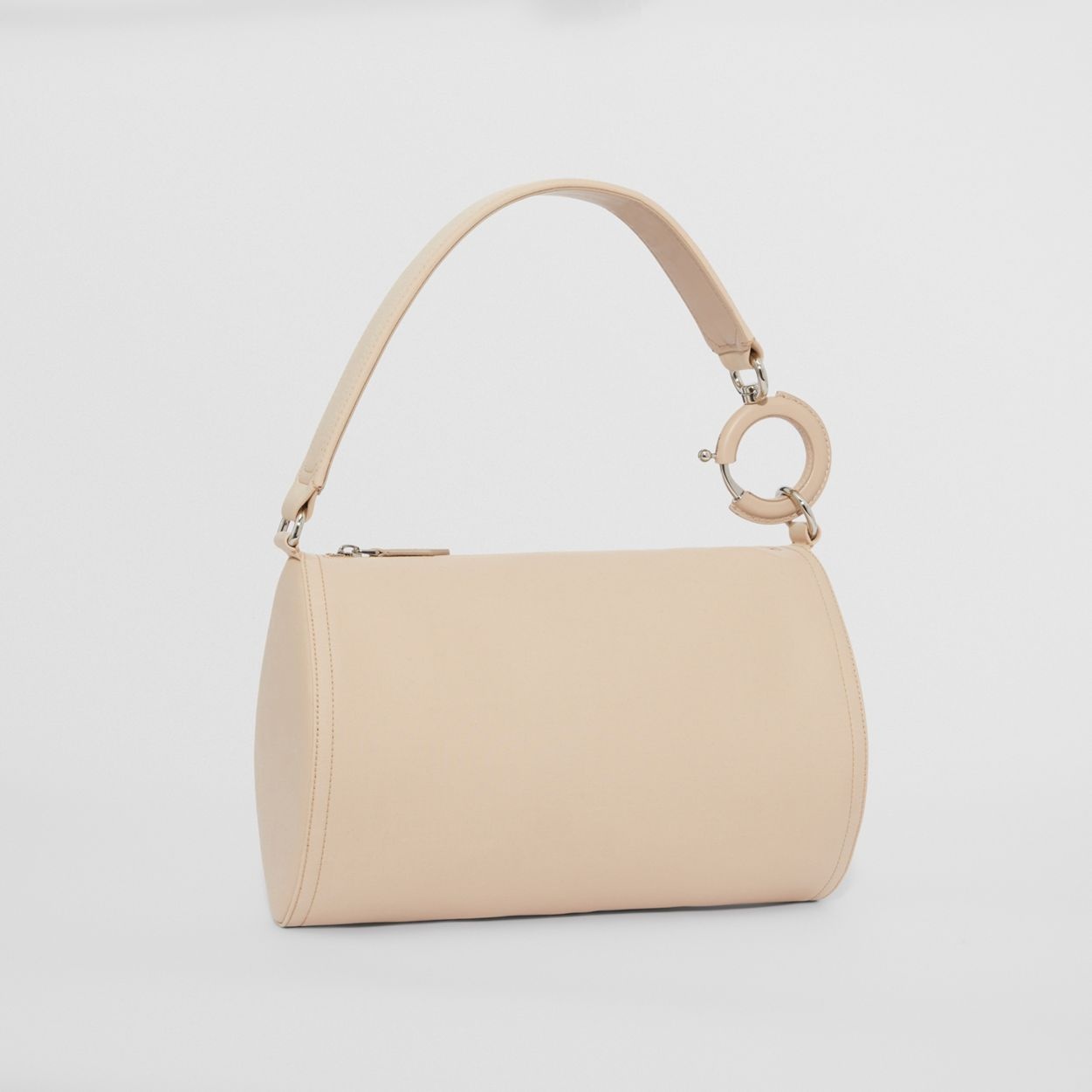 Small Cotton Gabardine Rhombi Bag - 7