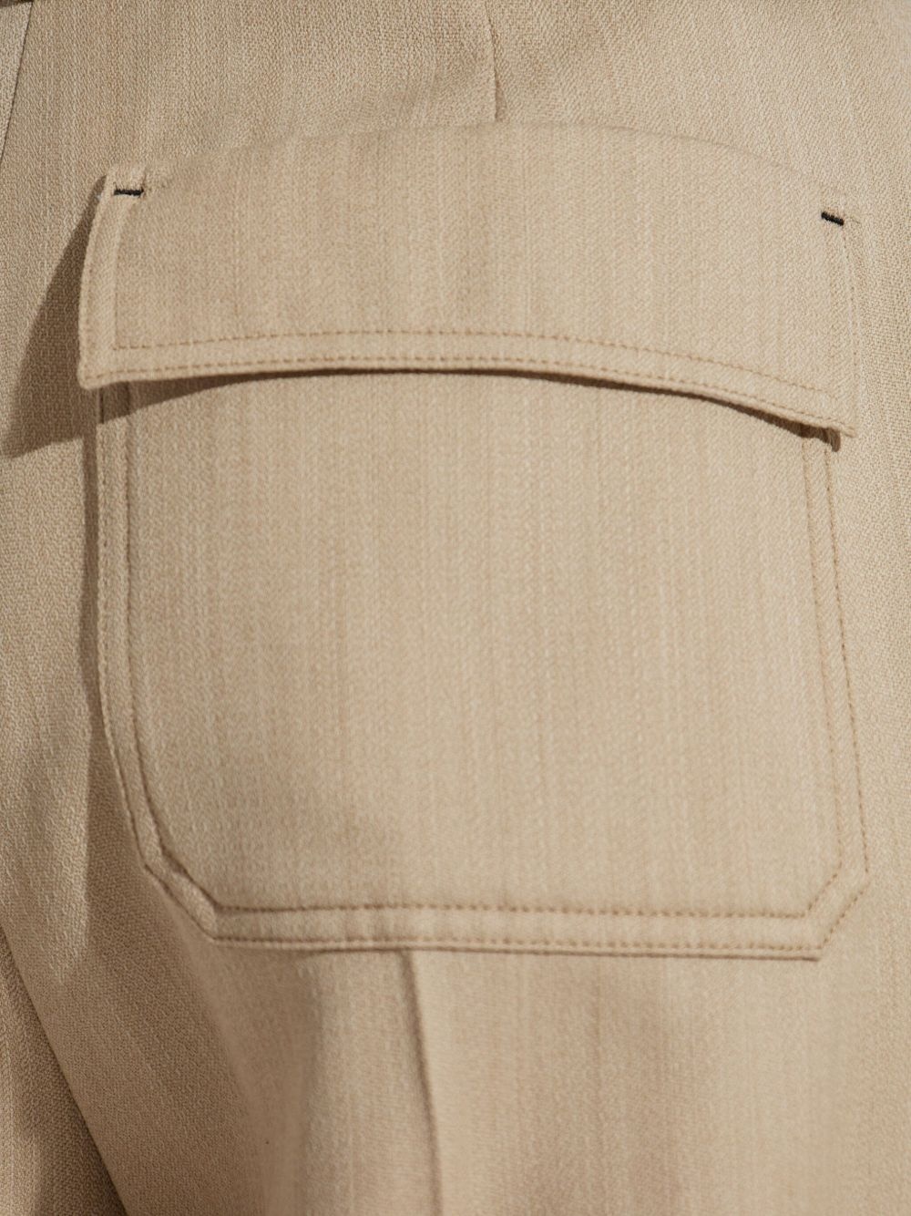 Maxi turn-up pants trousers - 5
