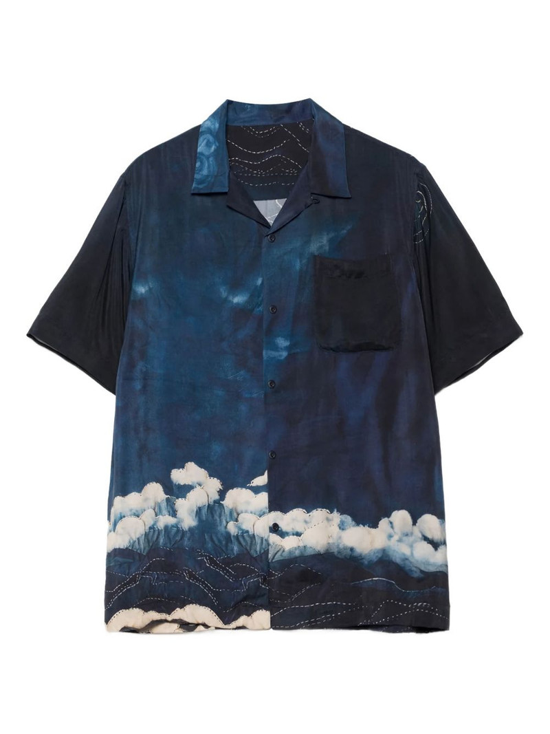 6230 Boro Crane graphic shirt 1