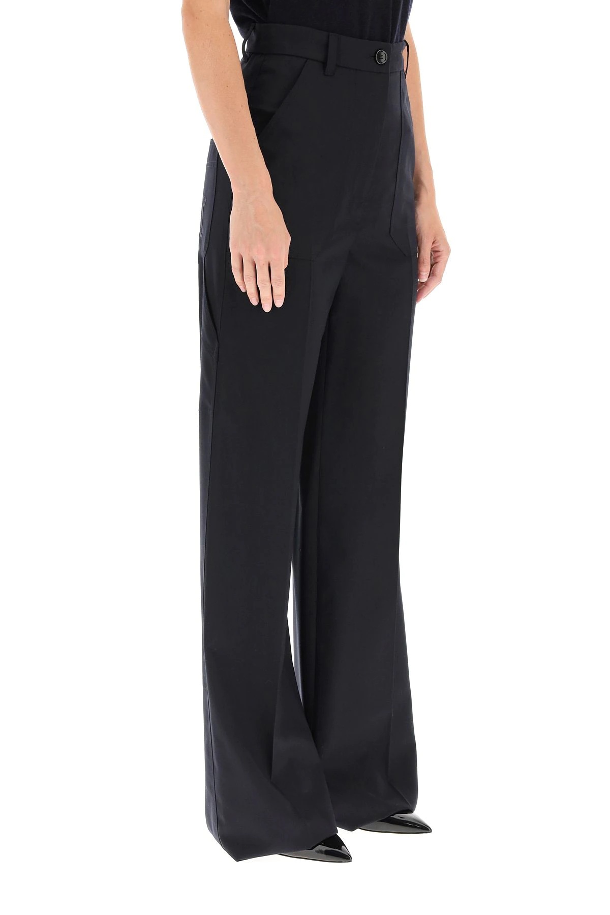 OPERA TROUSERS IN WOOL TWILL - 3