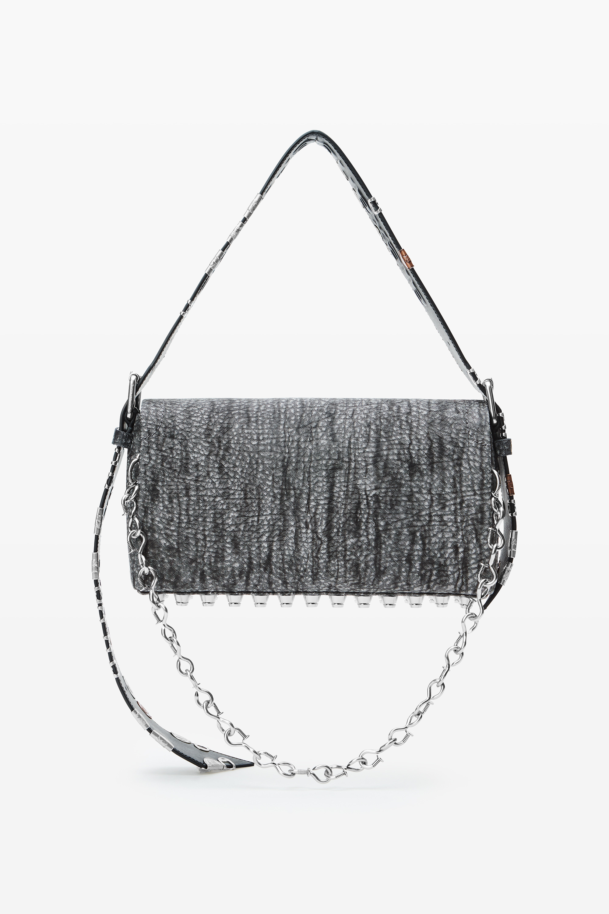 Black Medium Ricco Rogue Bag - 6