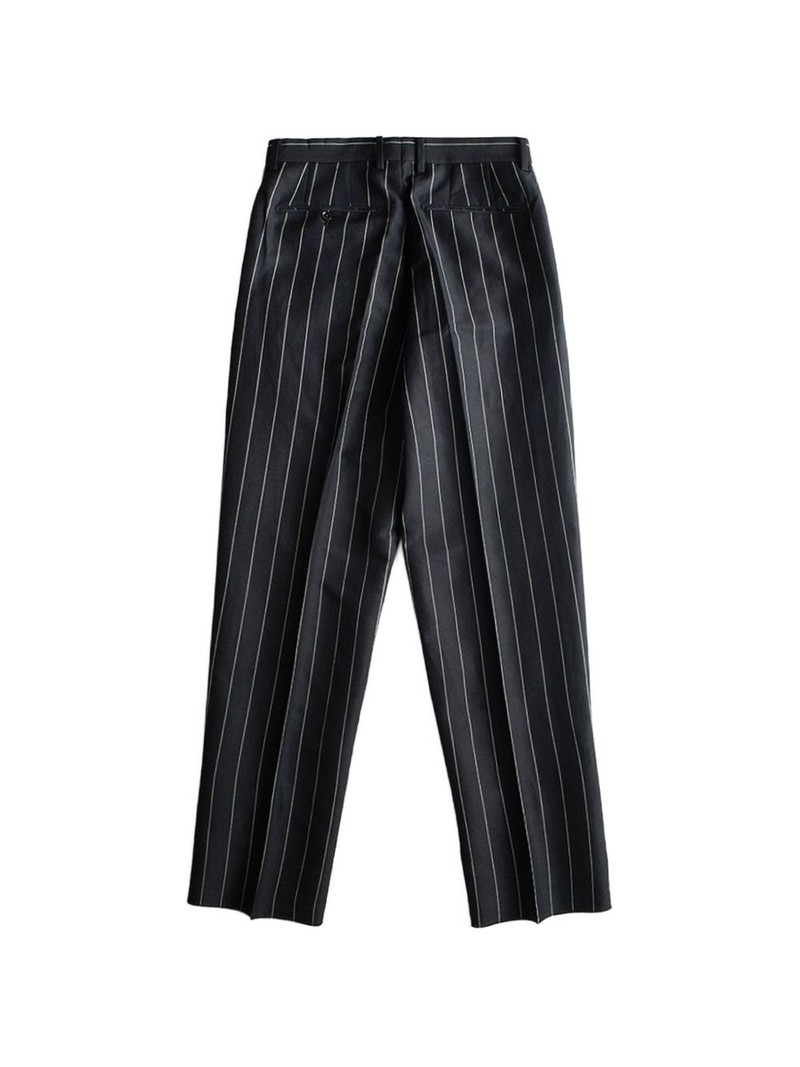 WACKO MARIA pleated pinstripe trousers outlook