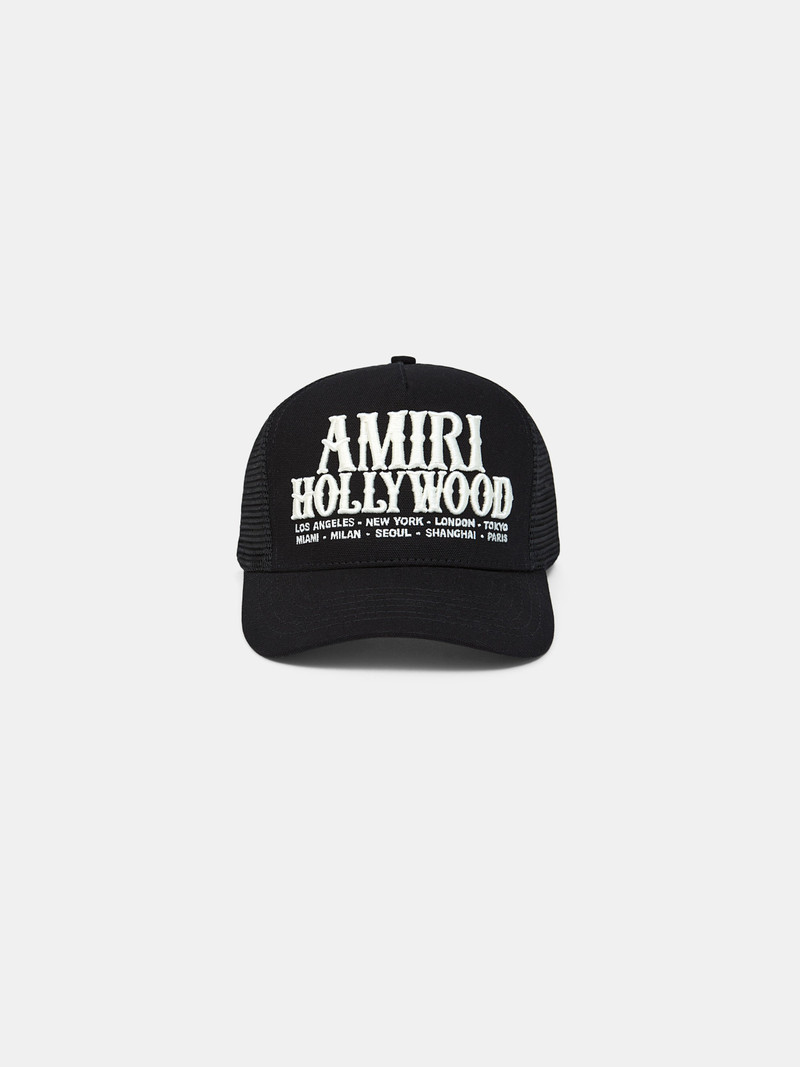 AMIRI HOLLYWOOD TRUCKER HAT 1