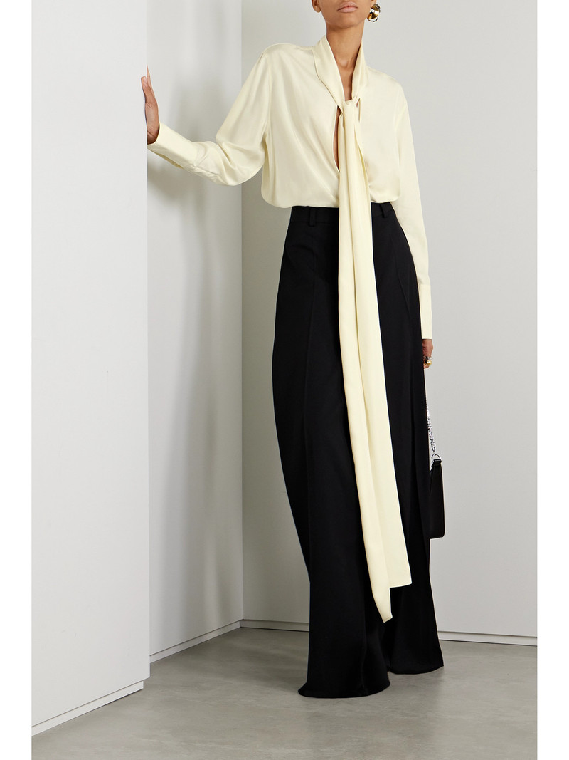 Givenchy Pussy-bow Silk Blouse outlook