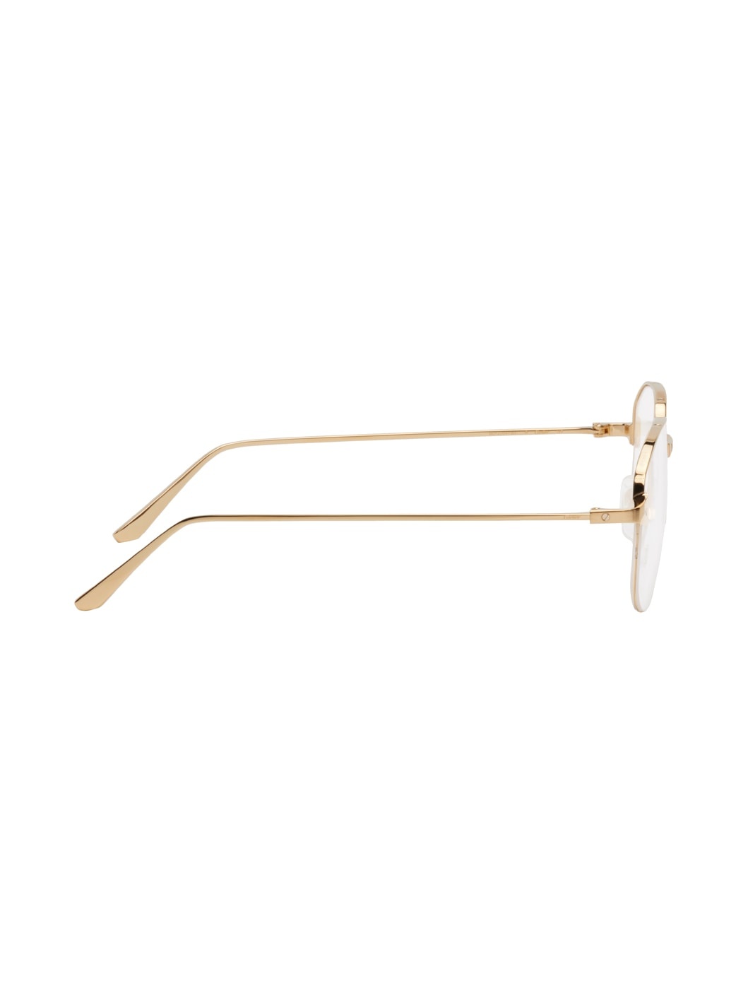 Gold Aviator Glasses - 3