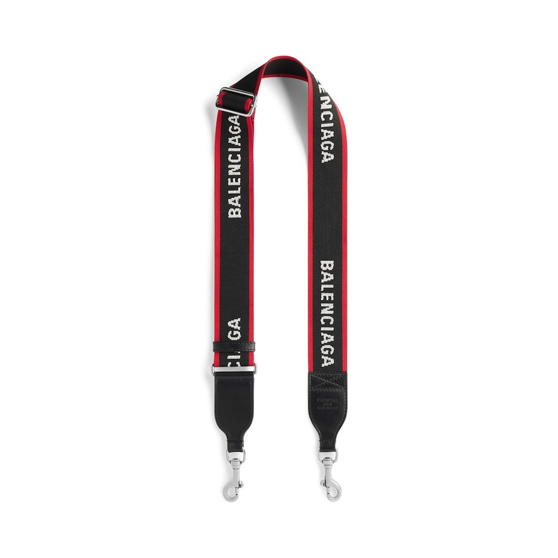 Men's Camera Strap in Black/red 1
