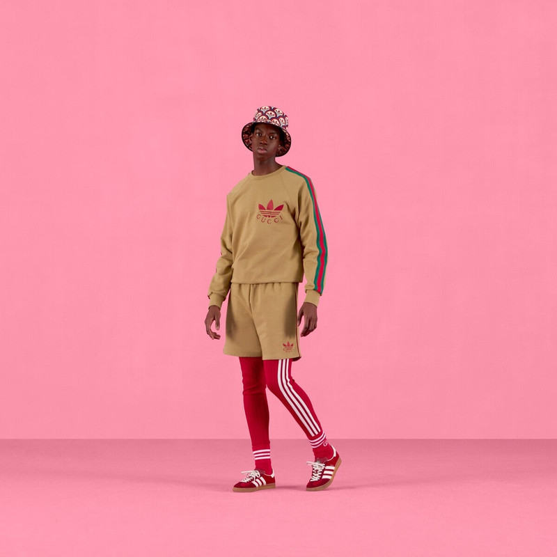 GUCCI adidas x Gucci cotton jersey shorts outlook