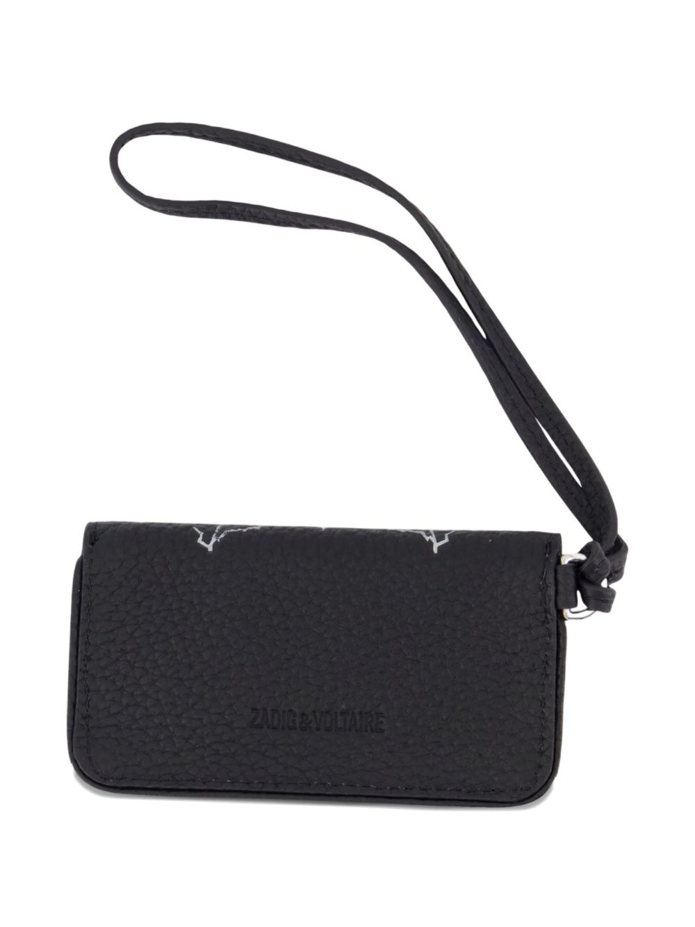 logo-plaque zip-around wallet - 2
