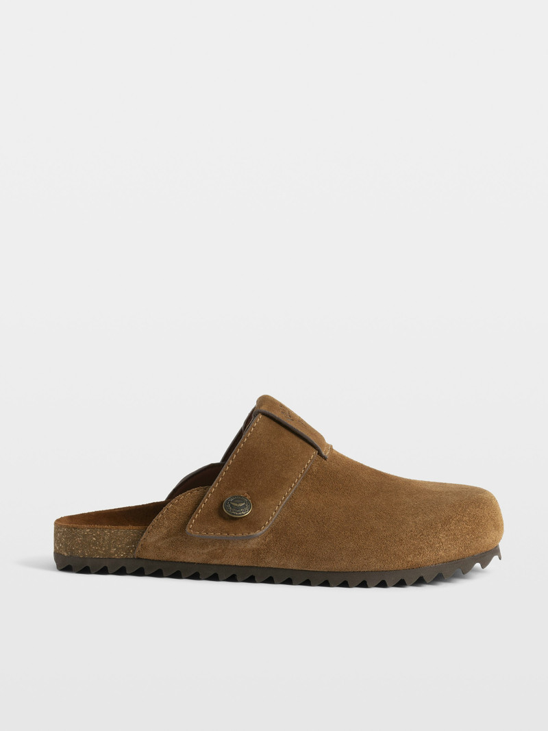 Santa Fe Suede Clogs 1