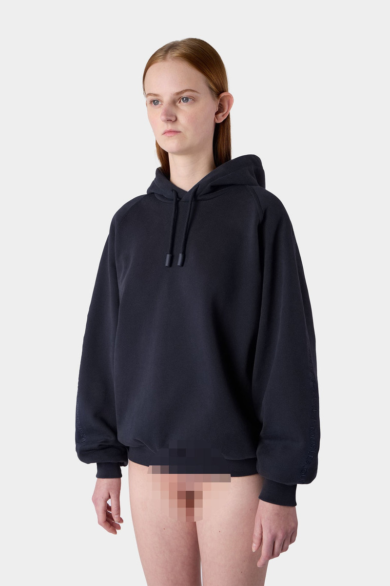 EMBROIDERED EIWS HOODIE / blue SUNNEI 1