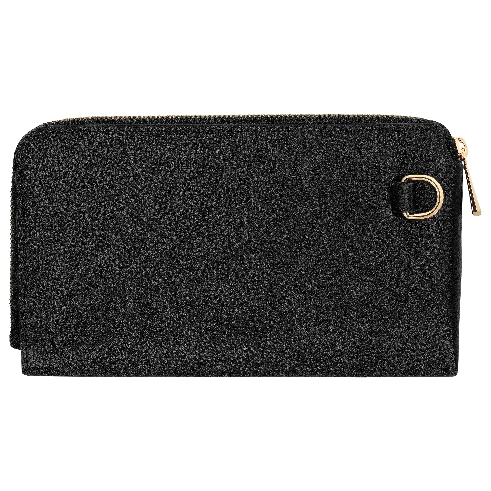Le Foulonné Pouch Black - Leather - 2