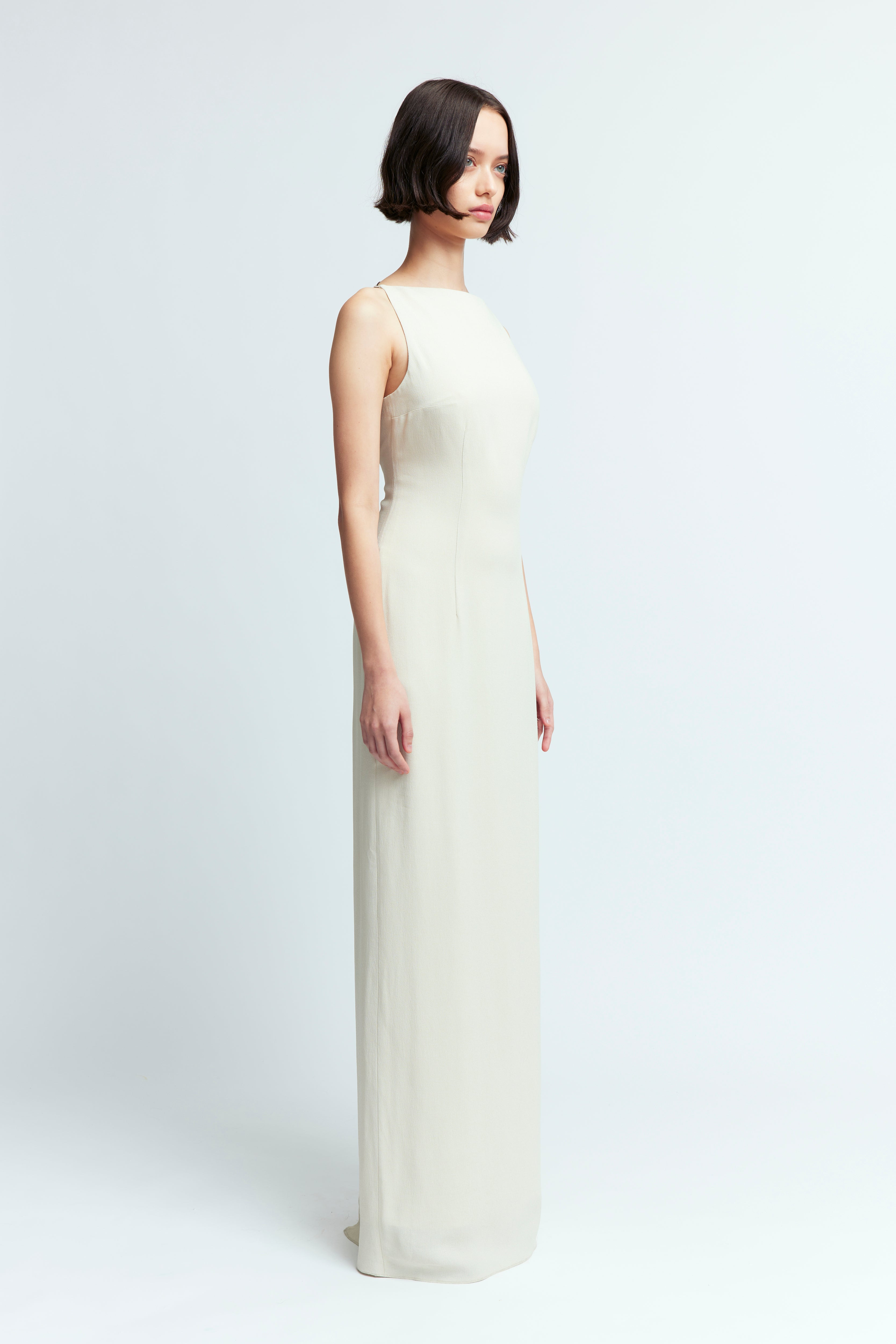 HEBE GOWN IN CREPE - 3