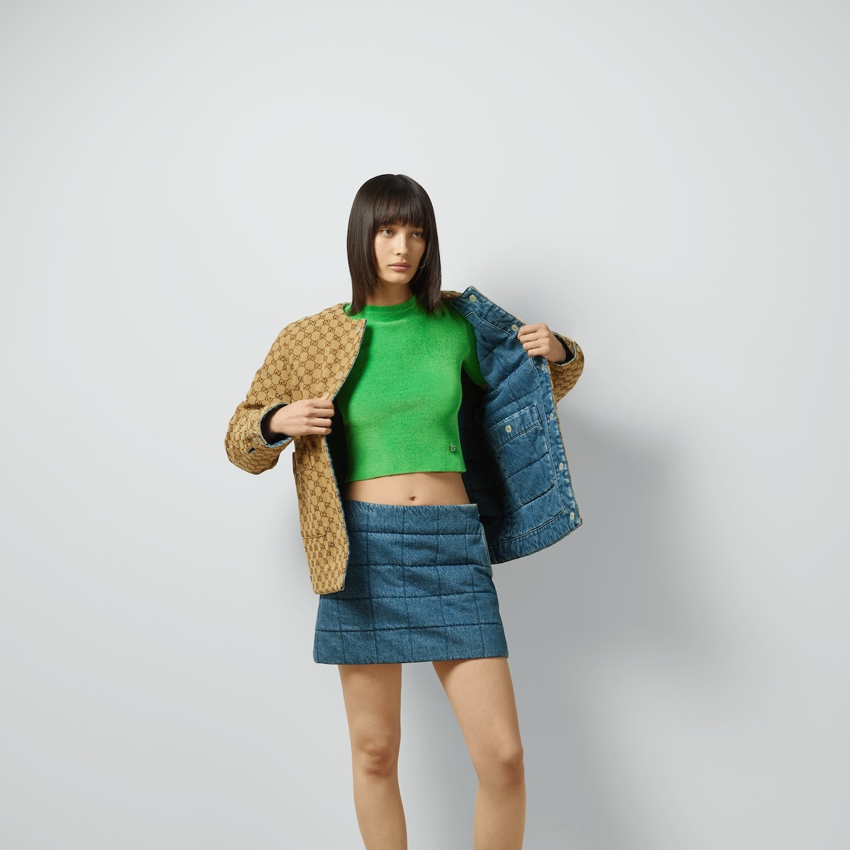 Reversible denim jacket - 6