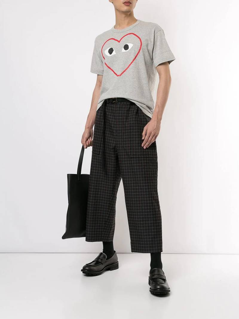 Comme des Garçons PLAY Play logo T-shirt outlook