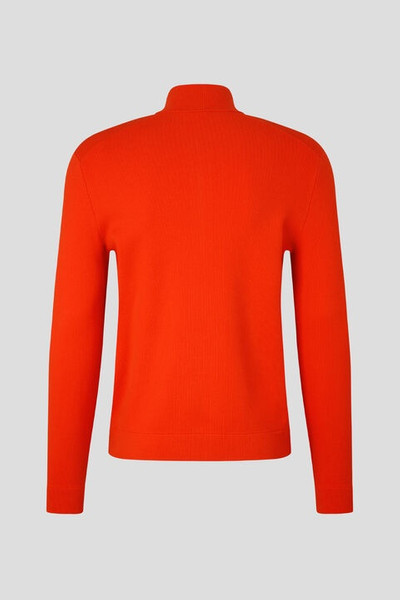 BOGNER Lennard Half-zip pullover in Red outlook