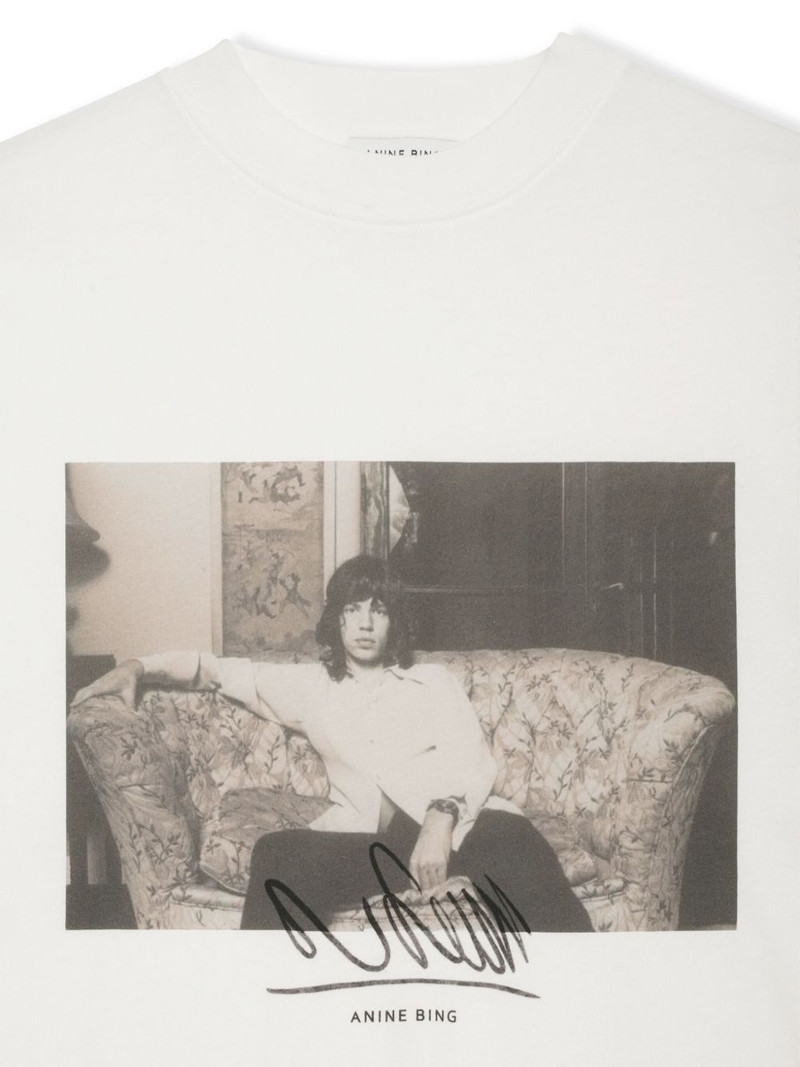 graphic-print organic cotton t-shirt 4