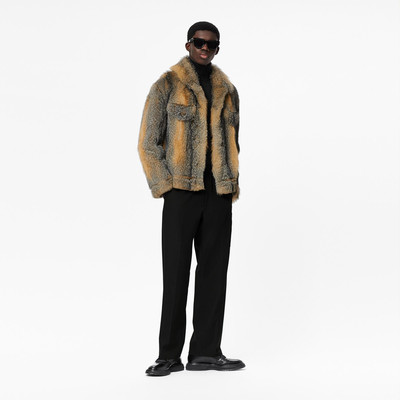 Louis Vuitton Fur Blouson with LV Lettering outlook