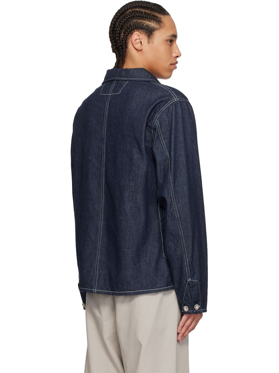 Indigo 3/1 Denim Chore Jacket - 3
