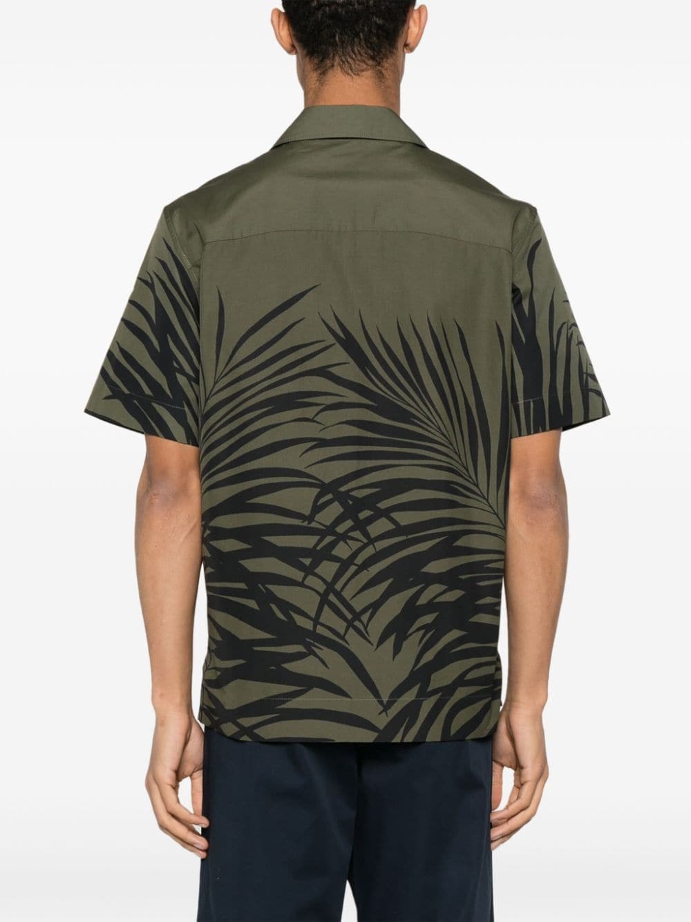 graphic-print cotton shirt - 4