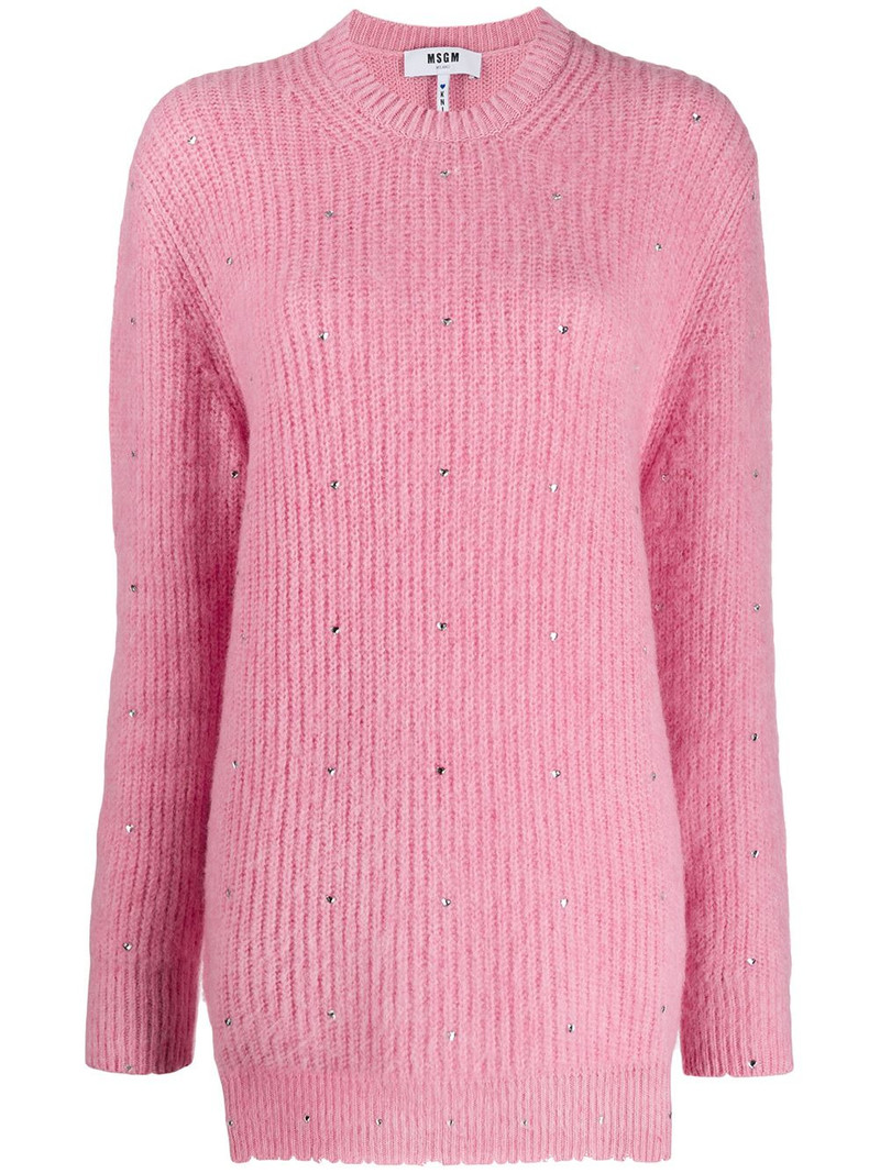 crystal-embellished jumper 1
