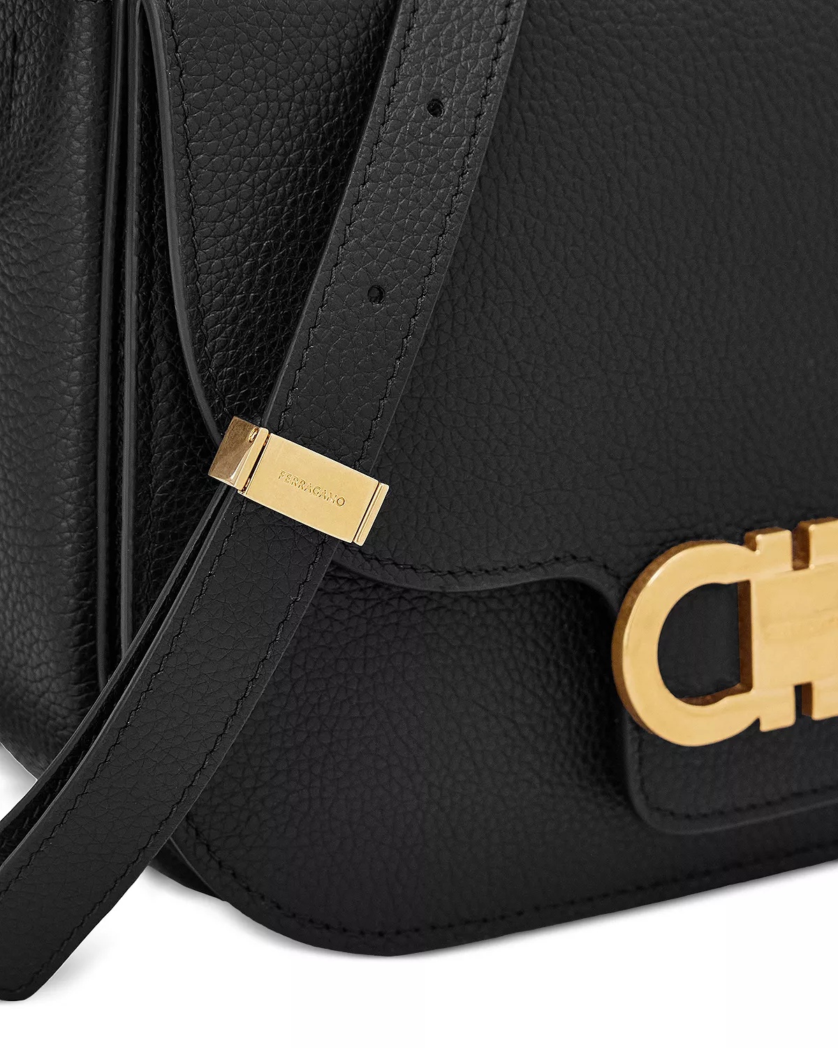 Double Gancini Crossbody Bag - 6