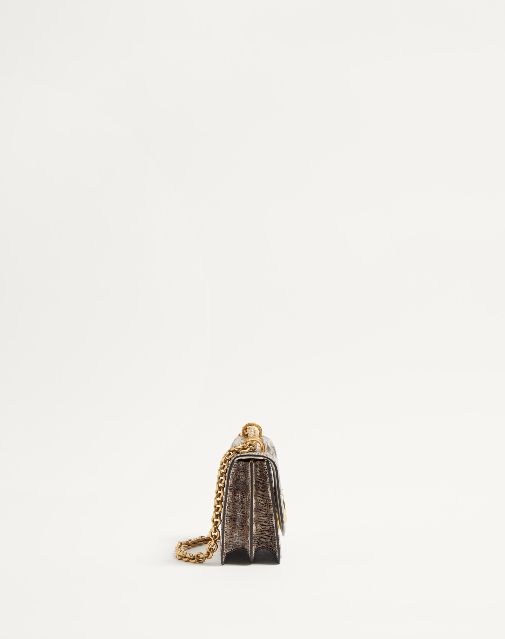VALENTINO GARAVANI VAIN SMALL SHOULDER BAG IN TEJUS - 4