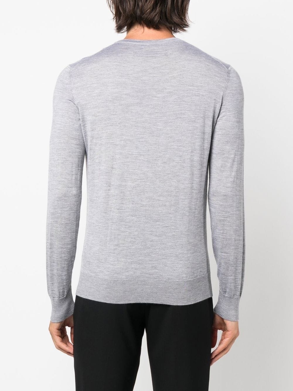 crew-neck cashmere jumper - 4