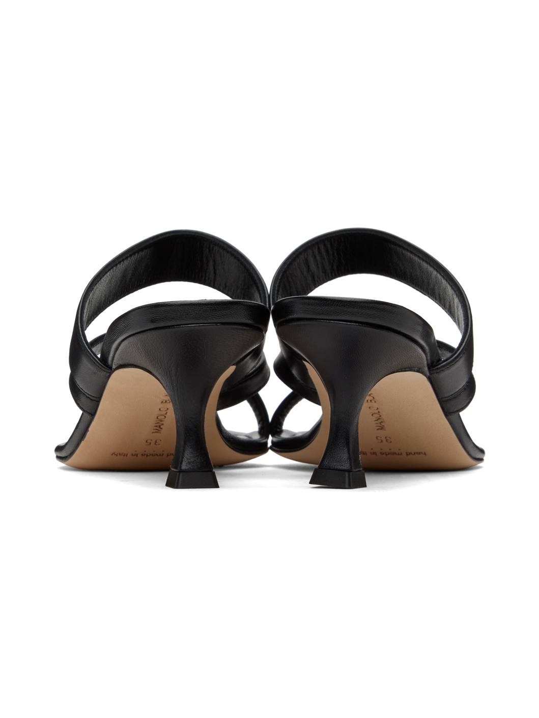 Black Susa Mules - 2