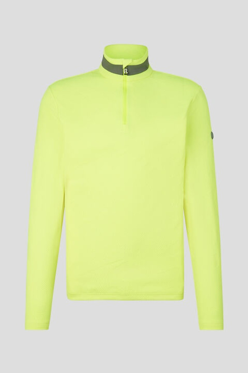 Owen first layer in Neon yellow 1