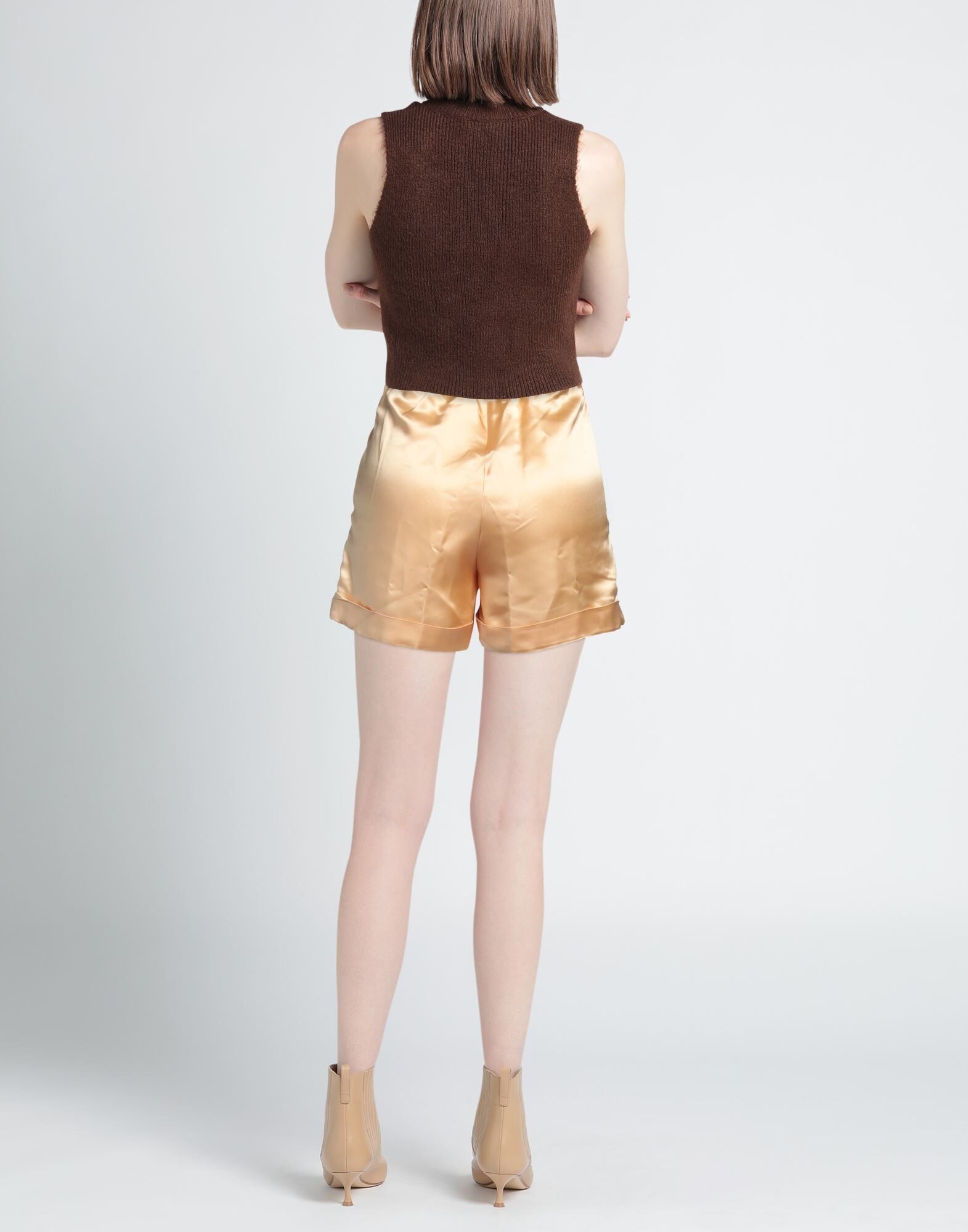 Beige Women's Shorts & Bermuda - 3