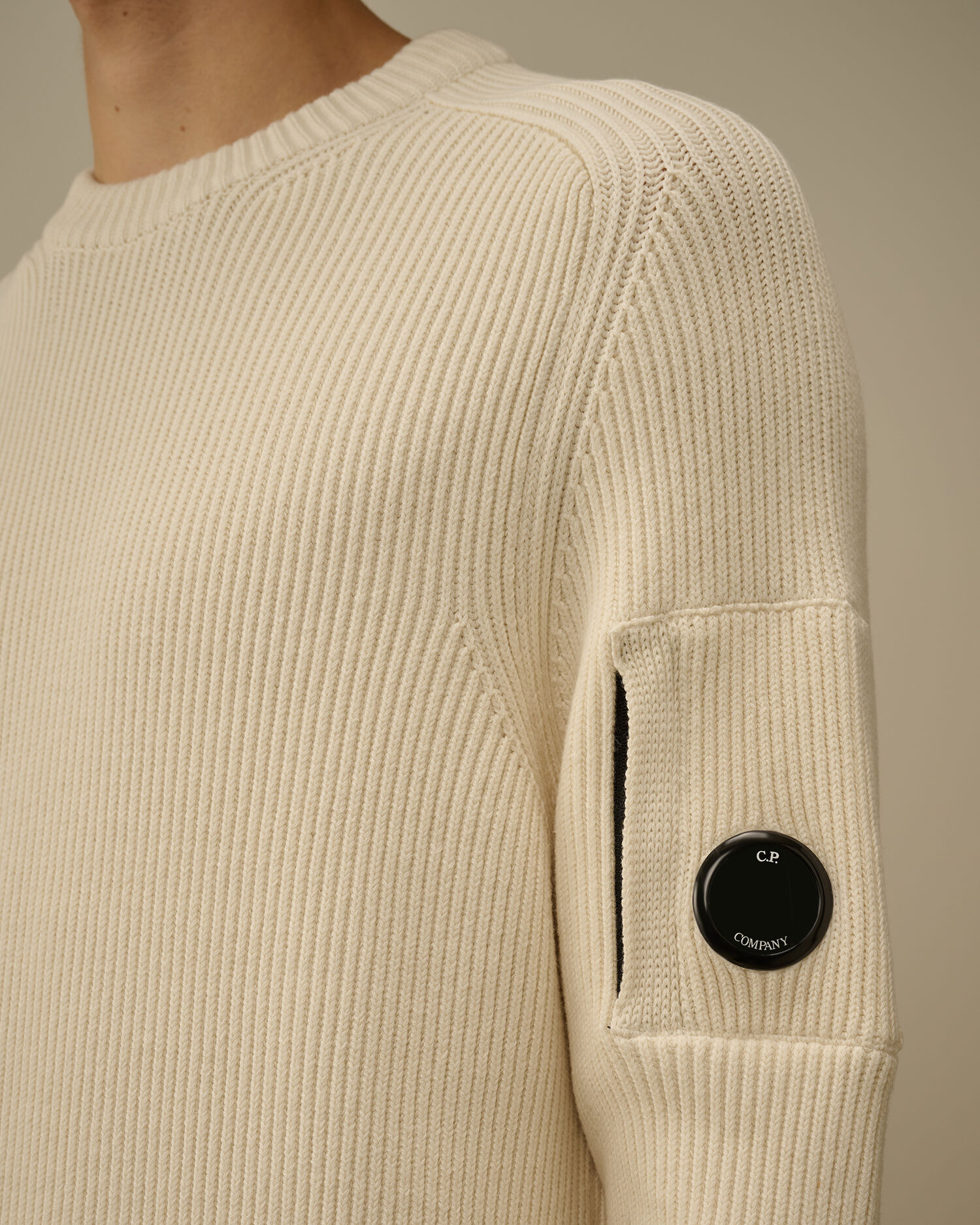 Full Rib Crewneck Lens Sweater - 5