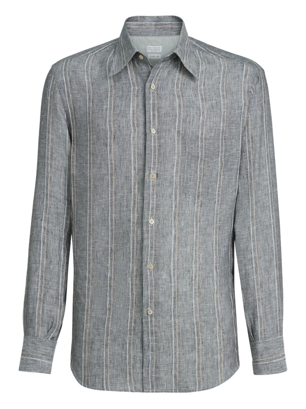 Brunello Cucinelli Men Linen Shirt - 1