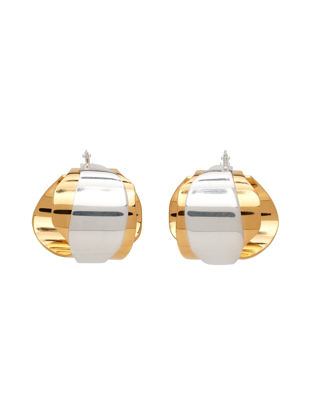 Silver & Gold AW3 Earrings - 1