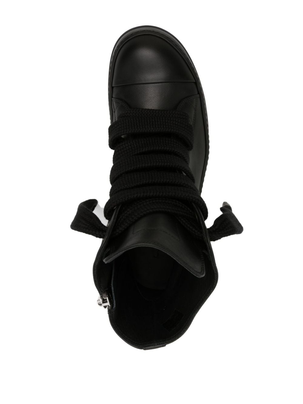 Jumbo leather sneakers - 4