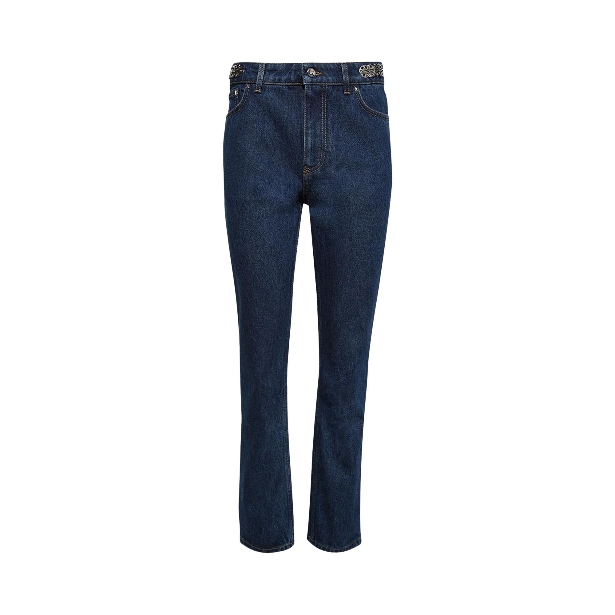 Rabanne Pantalon 'Dark Blue Denim' - 1