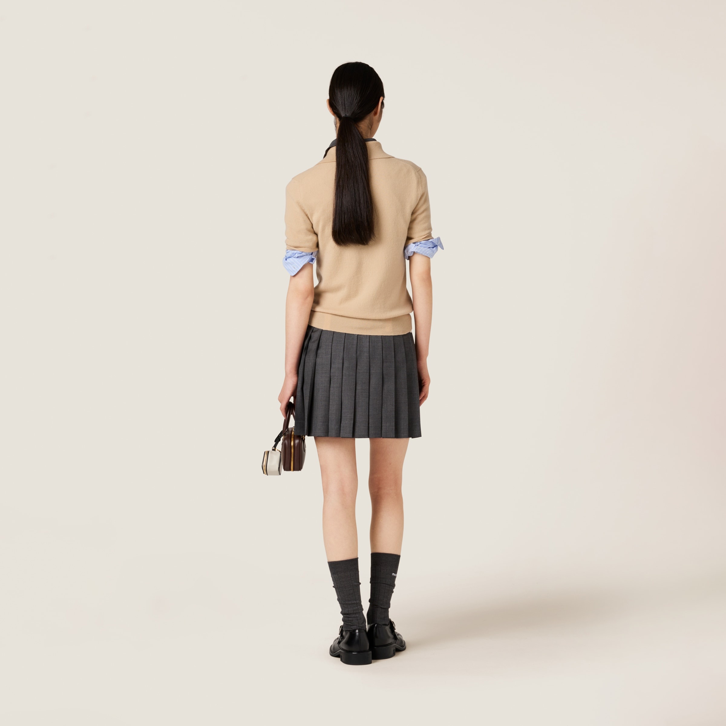 Cashmere polo sweater - 3
